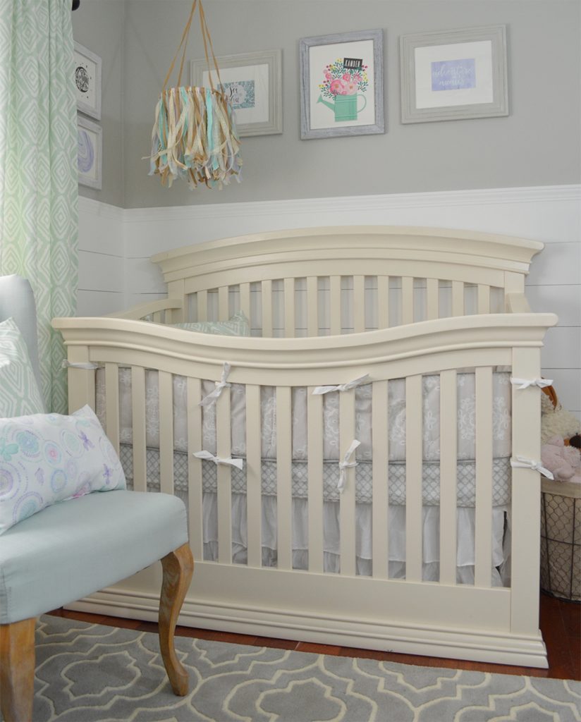 How to Chalk Paint a Crib!