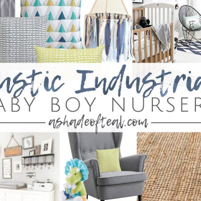 Rustic Industrial Baby Boy Nursery // ORC Week-1: The Plan