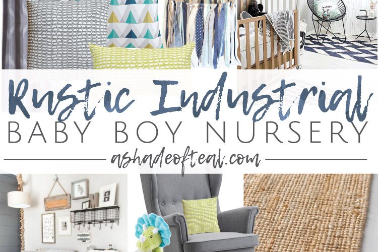 Rustic Industrial Baby Boy Nursery // ORC Week-2: Inspiration