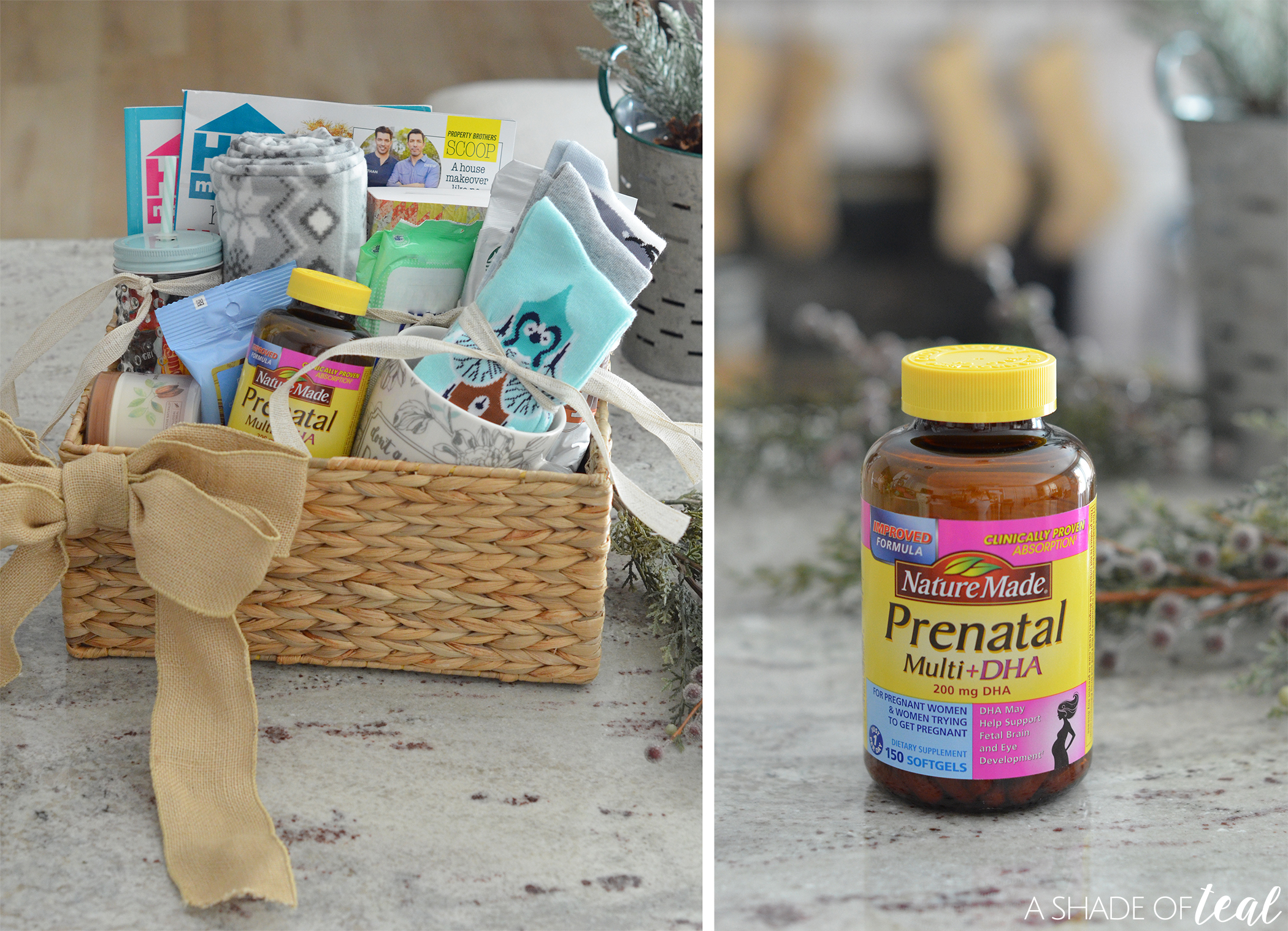 A Gift Basket for an Expecting Mom!