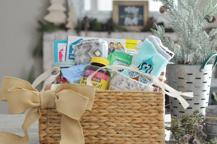 A Gift Basket for an Expecting Mom!