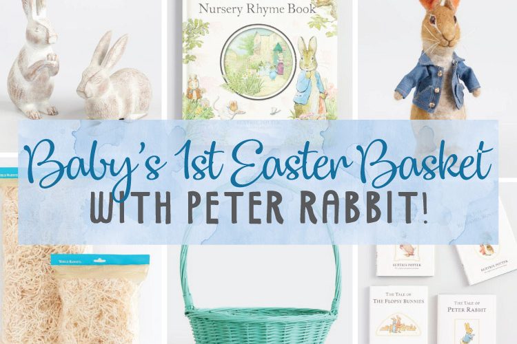 Baby’s 1st Easter Basket with Peter Rabbit!