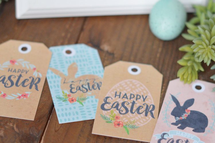 Happy Easter, with Easter Printables & Gift-Tags!