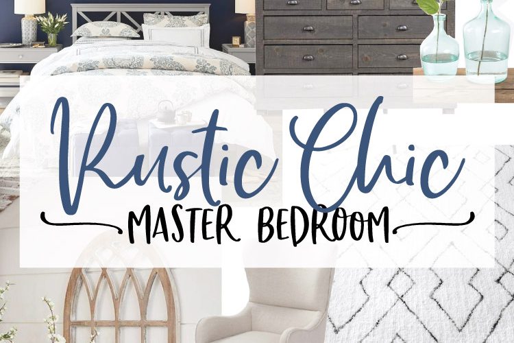Rustic Chic Master Bedroom // ORC Week-3: Late Start!