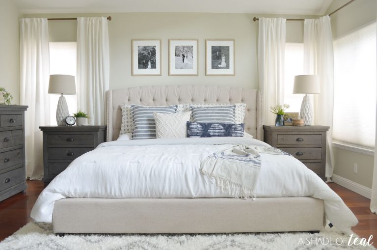 Rustic Chic Master Bedroom // ORC The Reveal!