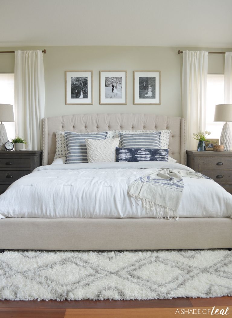 Rustic Chic Master Bedroom // ORC The Reveal!