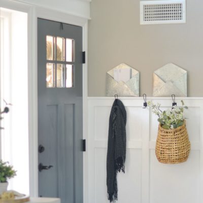 First Impressions, Creating a Simple Entryway!