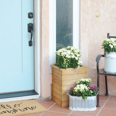 Decorating for Fall, Porch & Entryway Decor