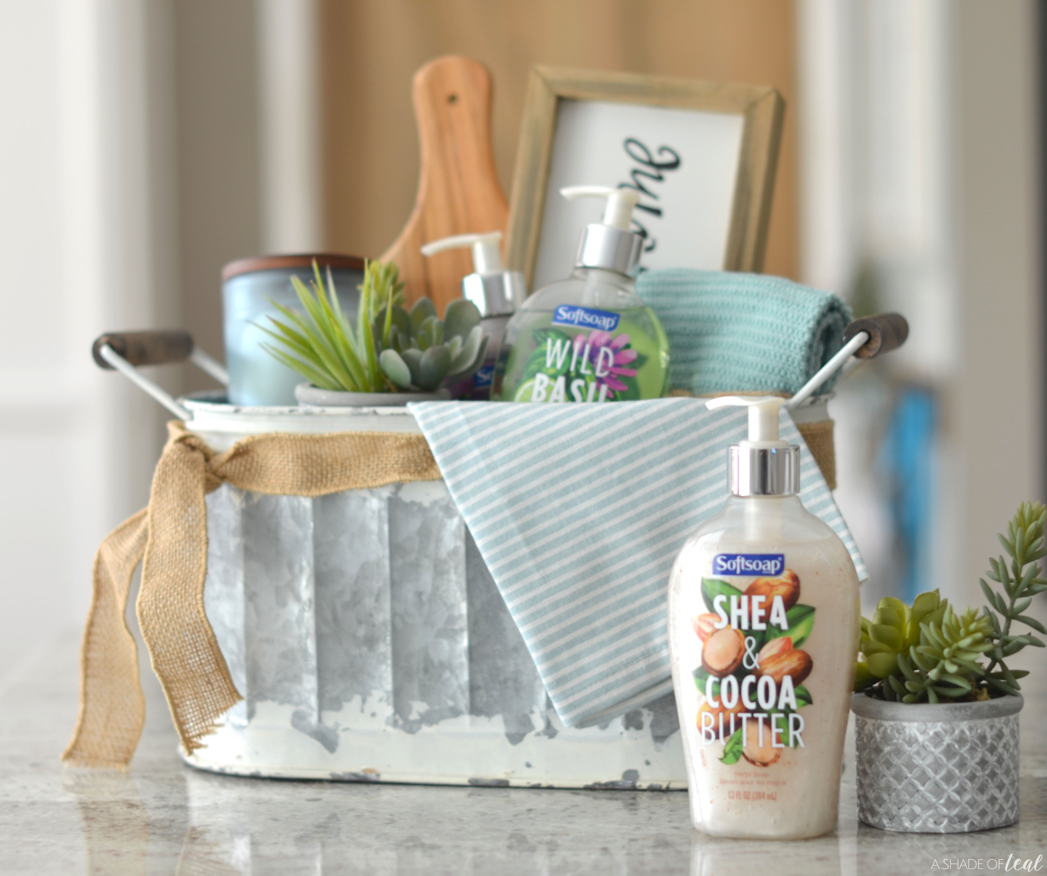 DIY Housewarming gift basket- include household necessities, like cleaning  supplies, toilet pa…