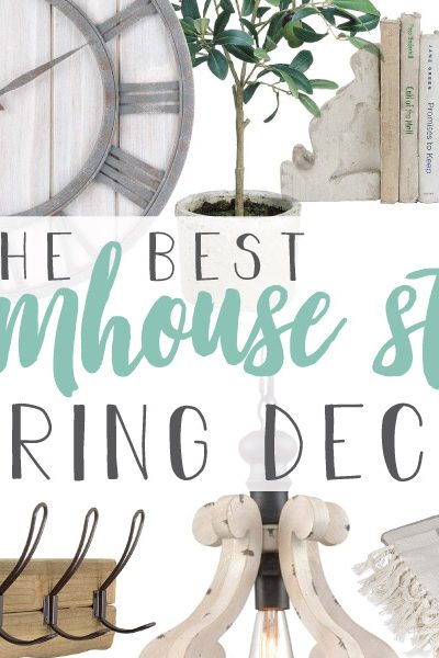 The Best Farmhouse Style Spring Decor