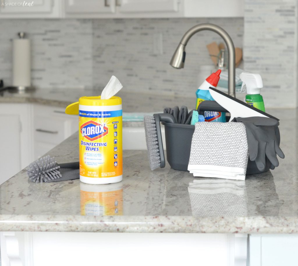 Make Spring Cleaning Easy with a DIY Cleaning Tote Basket