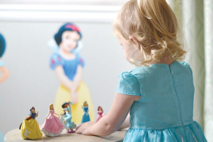 Decorating for Kids with Disney Princess Wall Decals