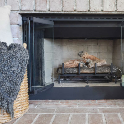How to Prep and Paint a Fireplace