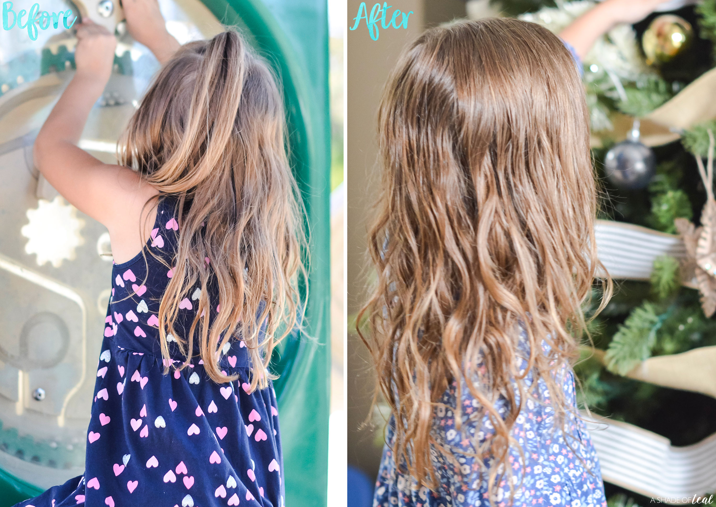 Tips & Tricks on How to Care for your Daughter's Wavy Curly Hair