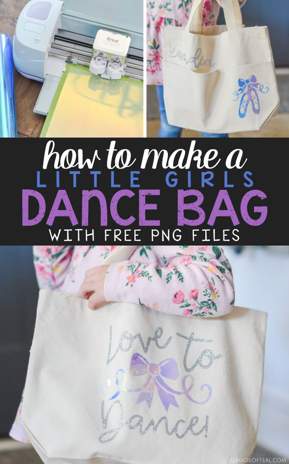 Cricut DIY: Little Girls Dance Bag