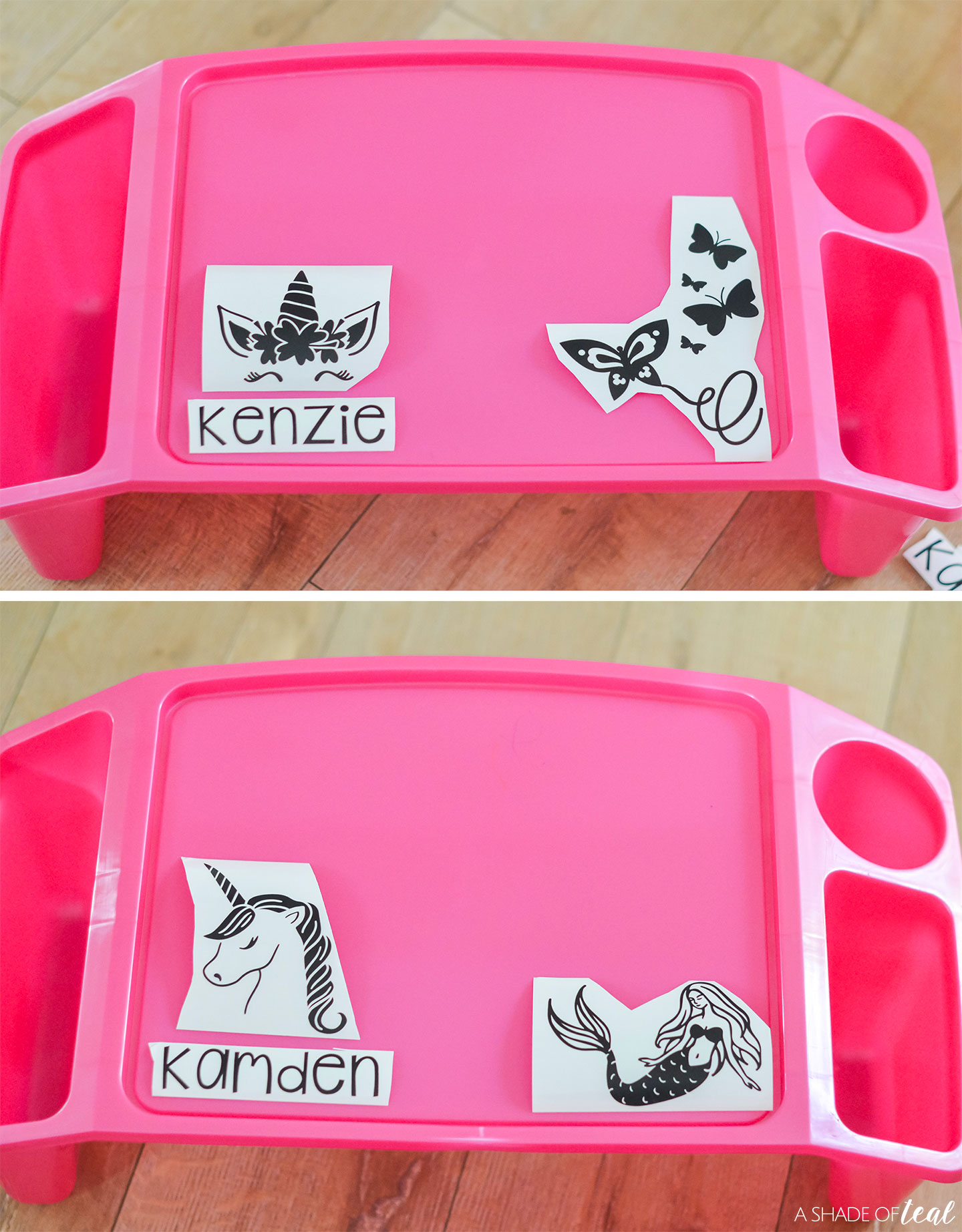 Personalized kids lap trays  Lap tray, Personalised kids, Cricut