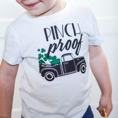 Cricut DIY: “Pinch Proof” St Patrick’s Day Shirt