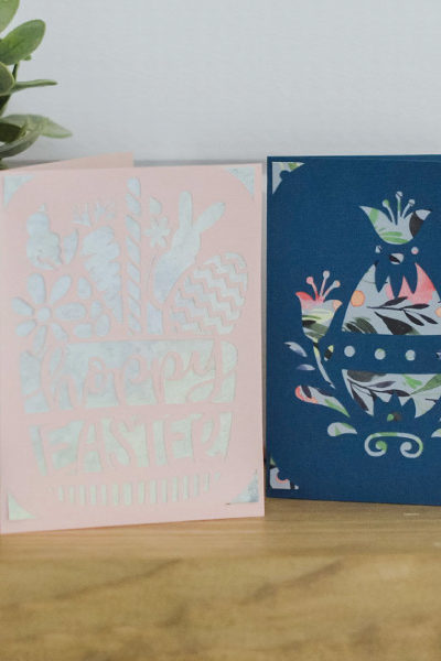 Simple Easter Cards Using Cricut Joy