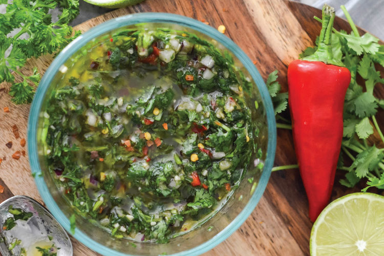 Cilantro Chimichurri Marinade & Sauce