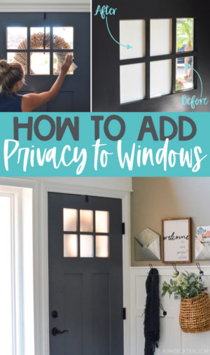How to Add Privacy to Any Window