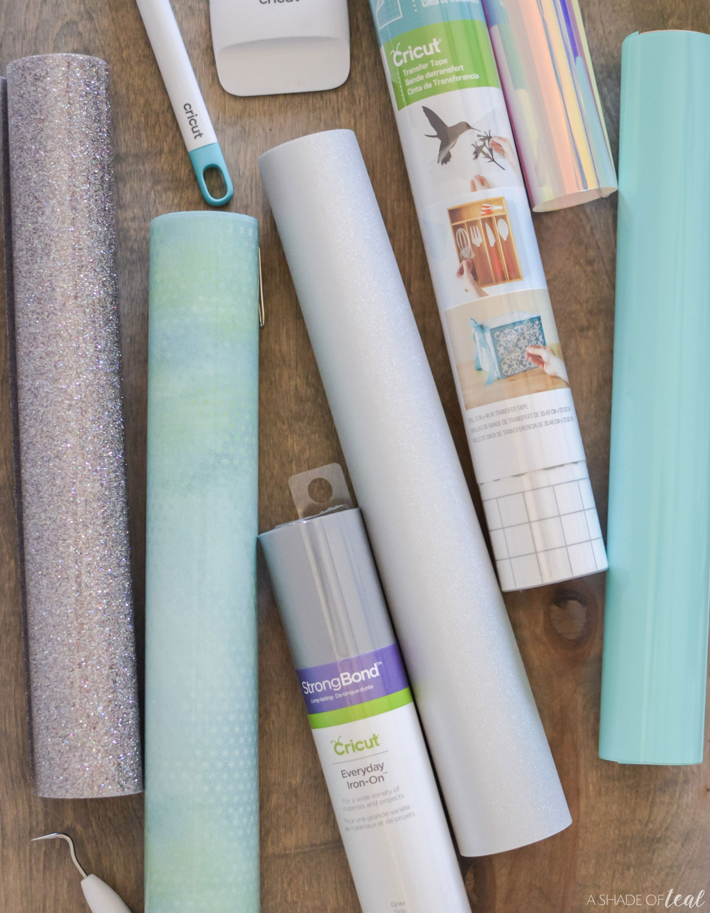Cricut - Did you know there are two different types of Cricut Transfer Tape?  Our Standard Grip Transfer Tape is perfect for our Premium Vinyls -  Removable and Permanent and most other