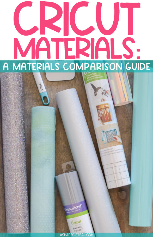 The Difference Between Cricut Materials + Their Uses - Anika's DIY