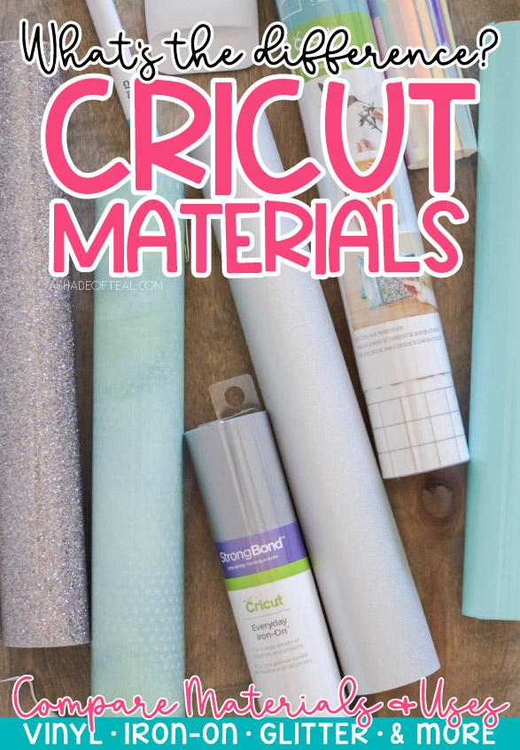 Tips for Working with Cricut Glitter Vinyl and Iron-on 