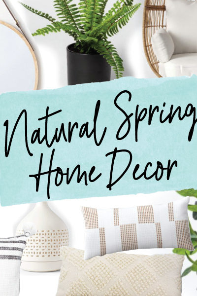 Natural Spring Home Decor