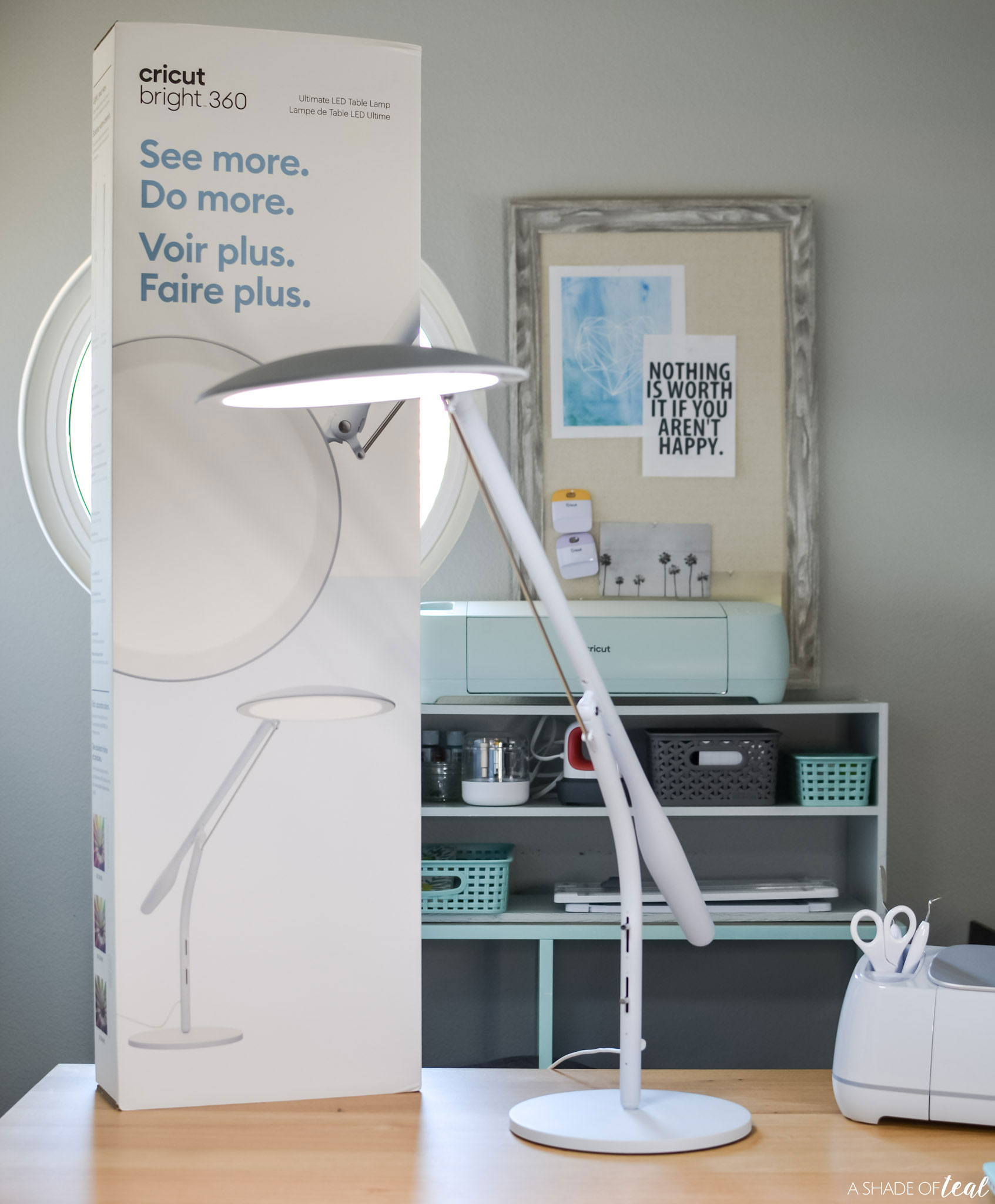 Meet the Bright 360 - the ultimate Craft Lamp from Cricut - Diary